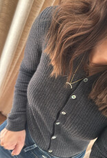 DAY Dixon Knit Dark Grey