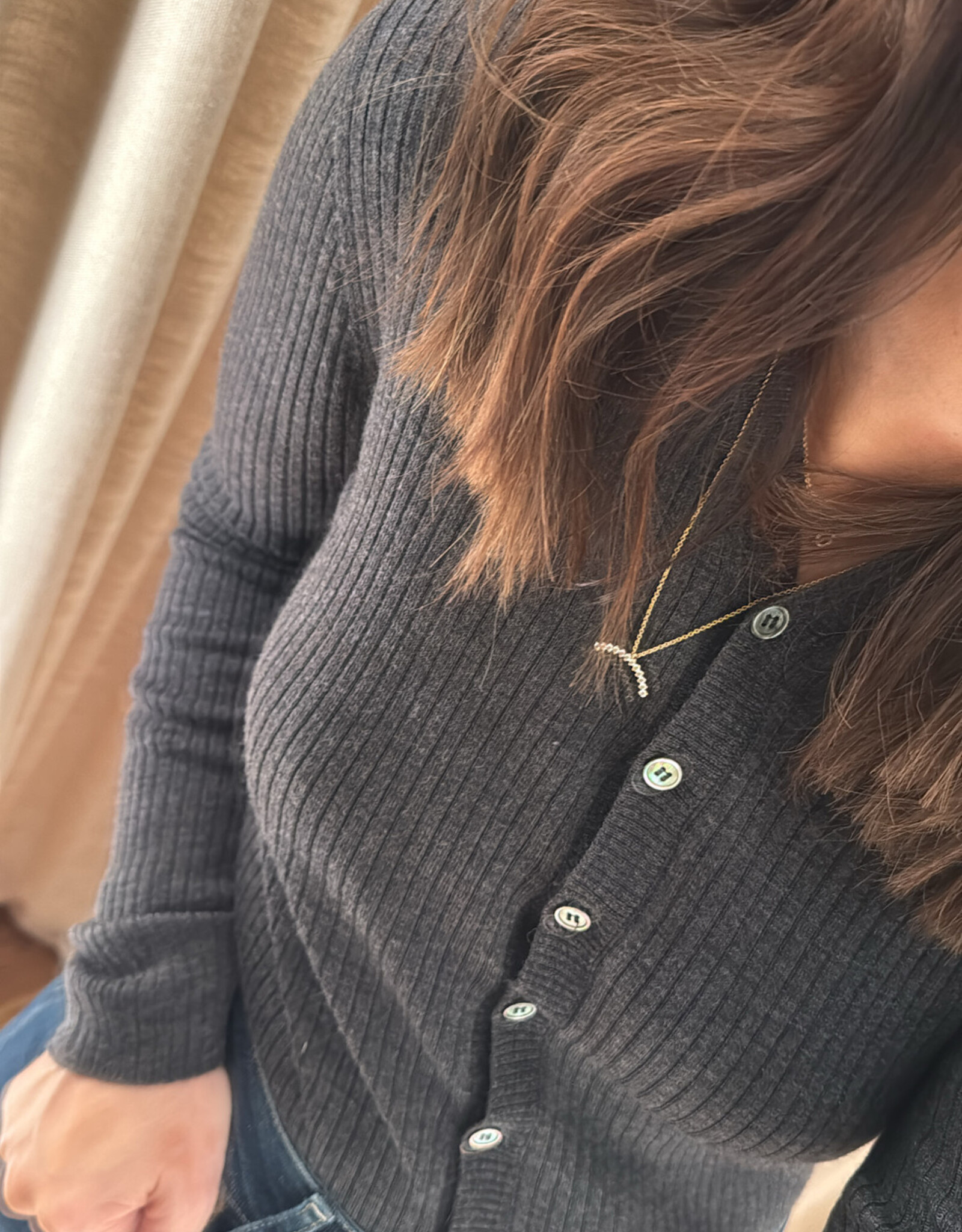 DAY Dixon Knit Dark Grey