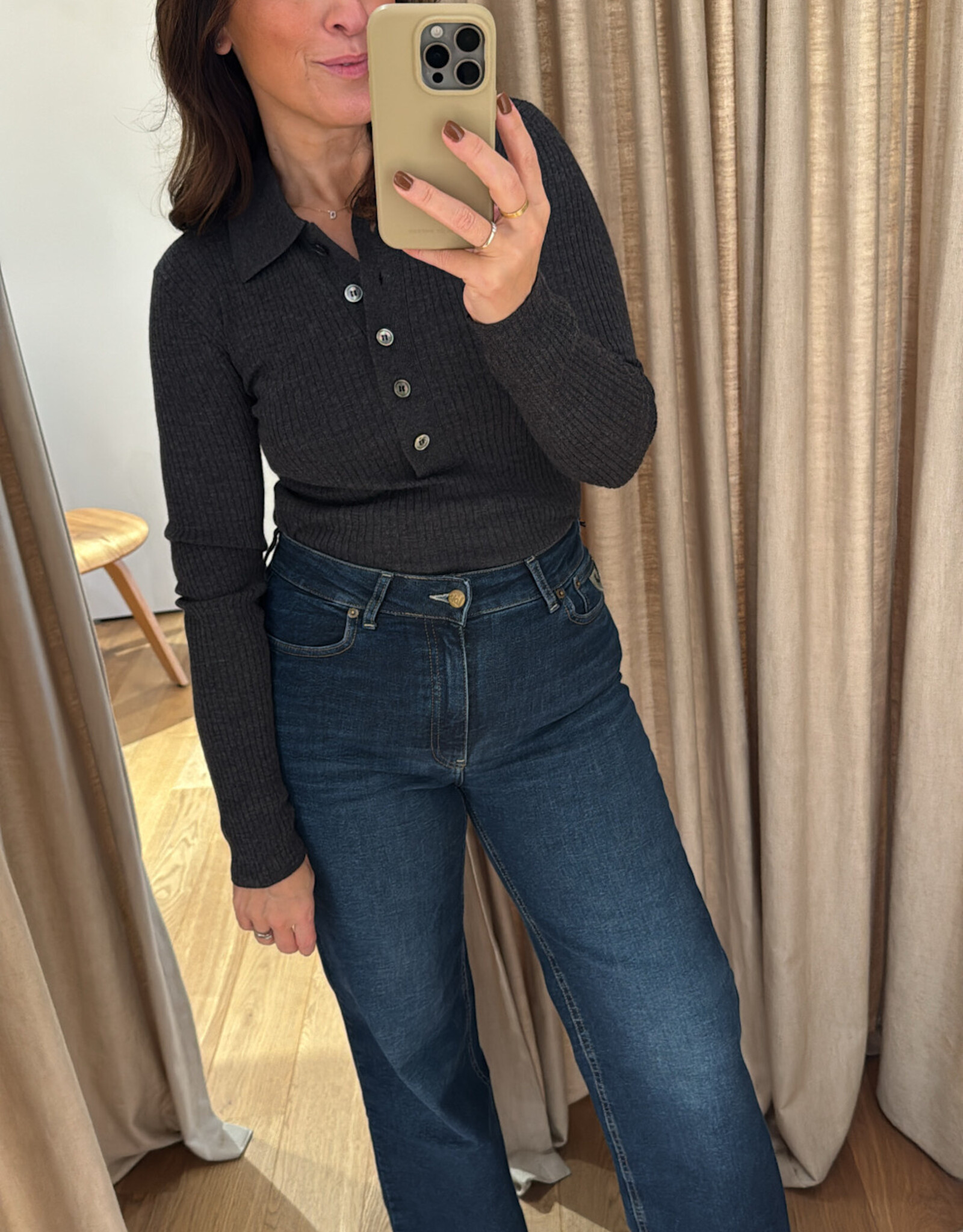 DAY Murphy Knit Dark Grey