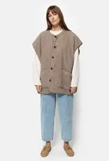 Âme Ines Teddy Oversized Jacket Taupe