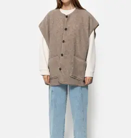 Âme Ines Teddy Oversized Jacket Taupe