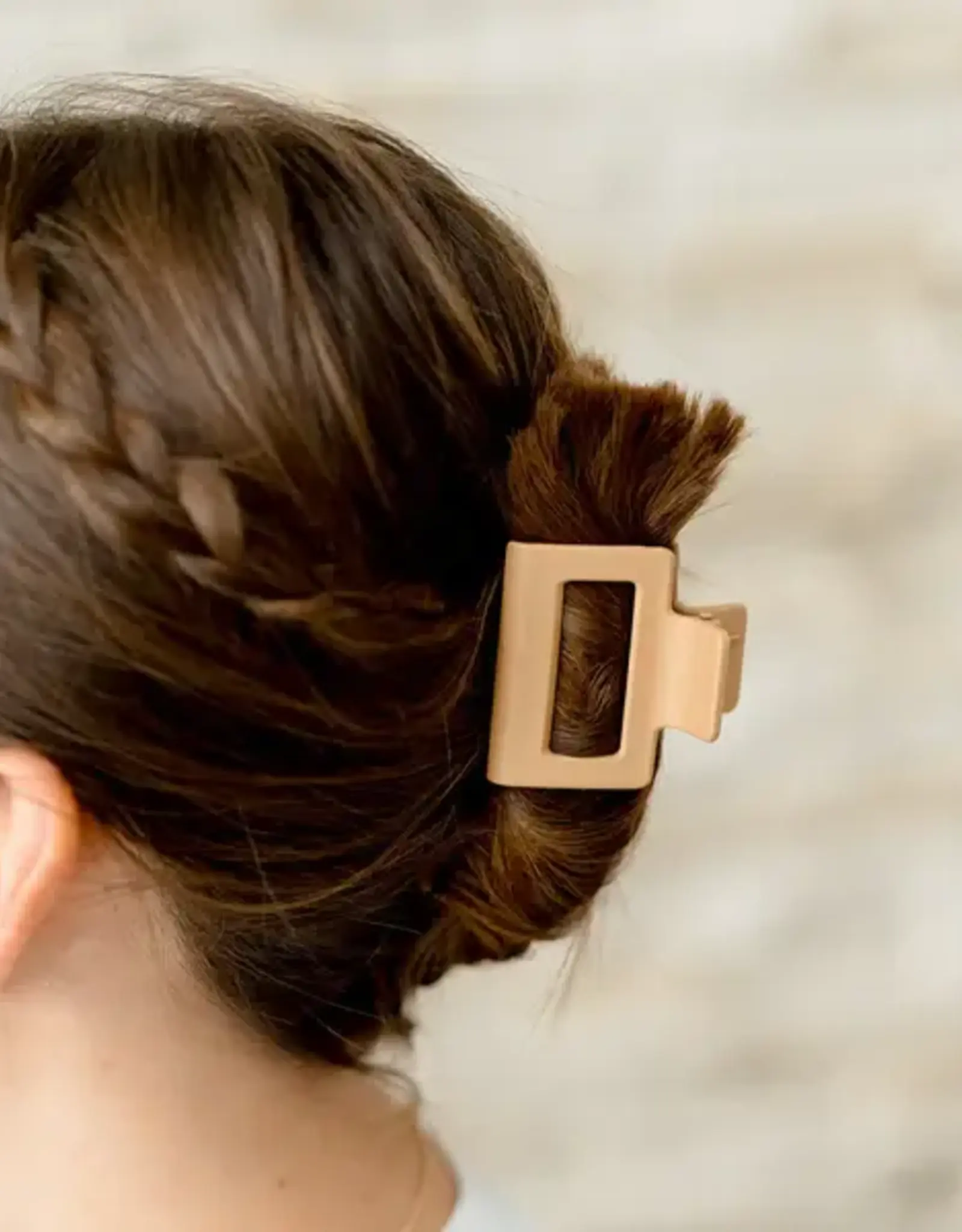 Clips Lola Vierkante Clip Beige