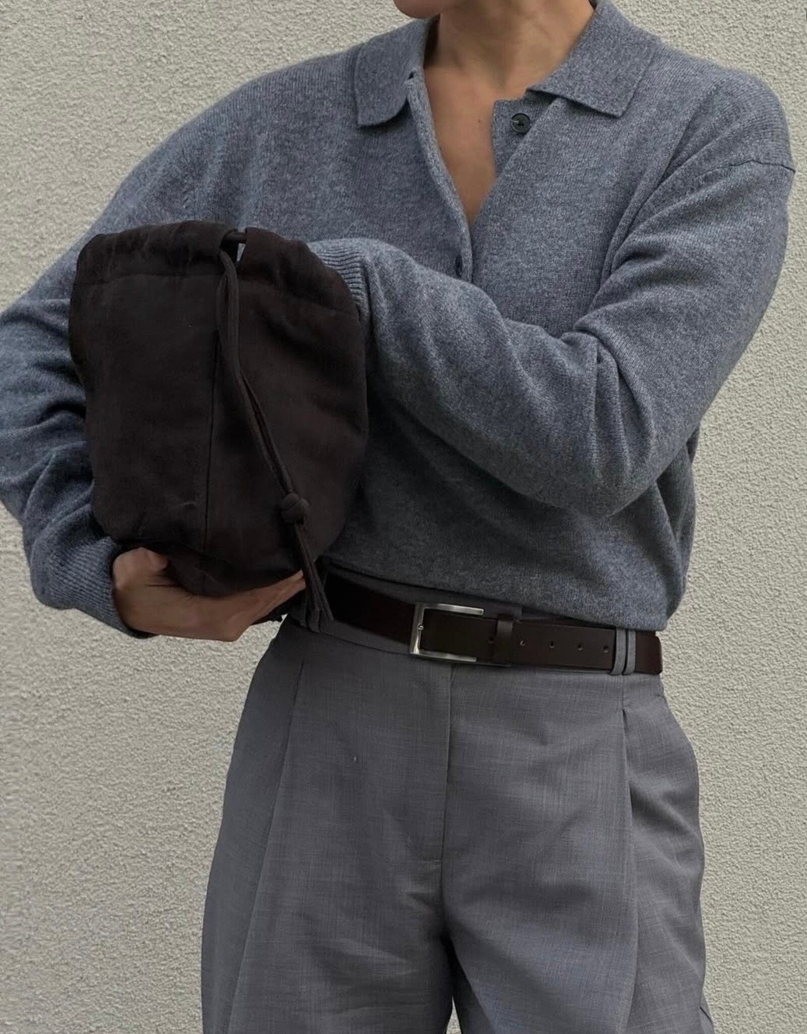 Second Female Vilena Polo Knit Grey