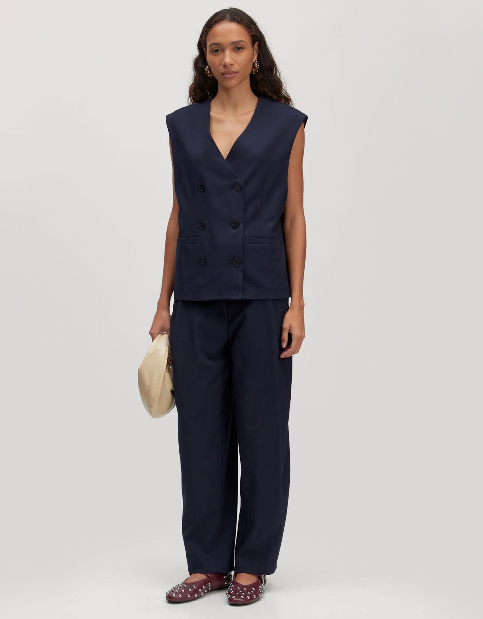 Edited Dawn Vest Navy