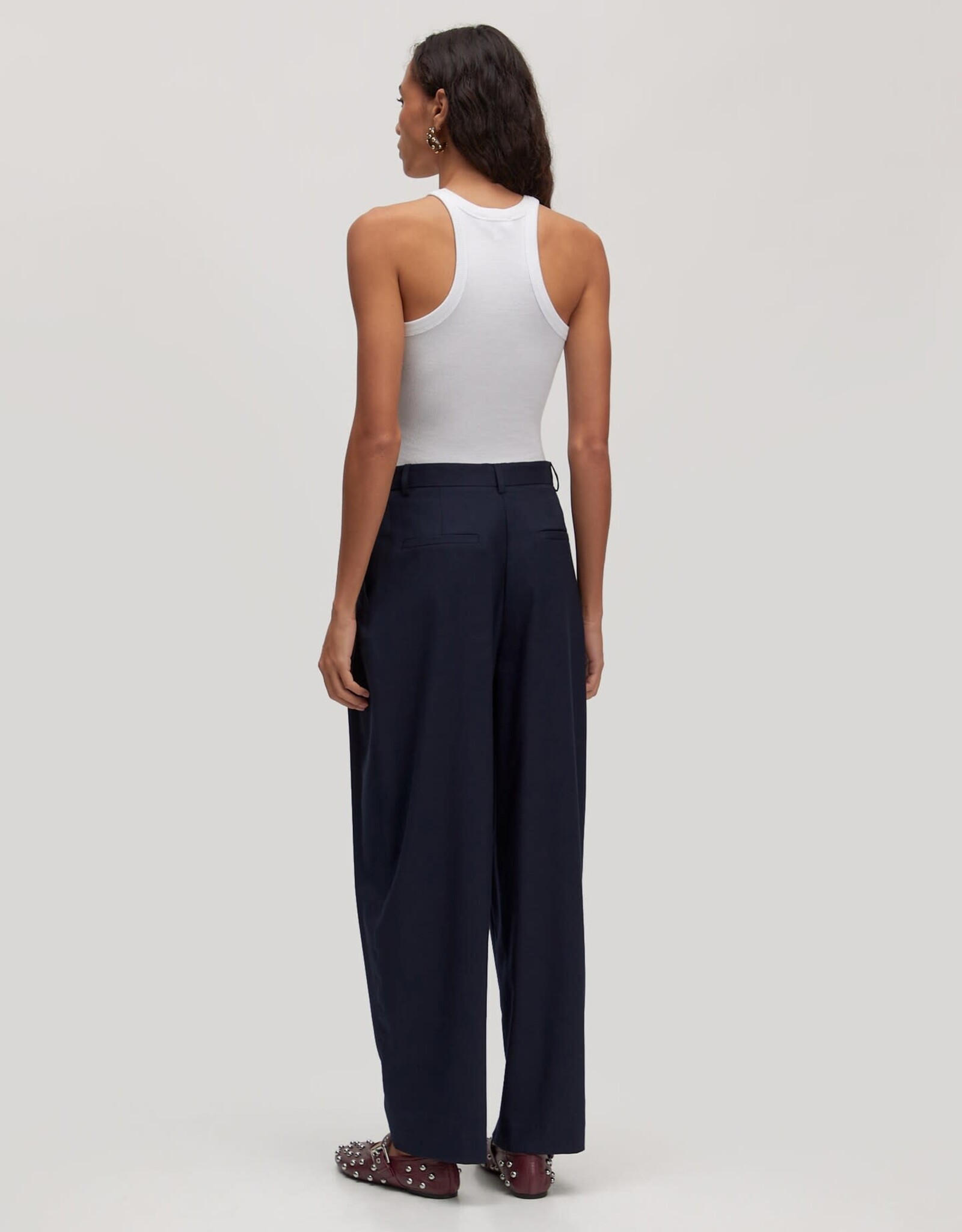 Edited Gleni Trousers Navy
