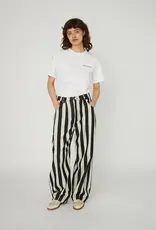 Stella Nova Striped Pants Black Creme