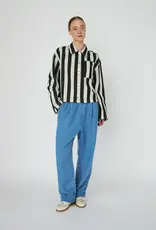 Stella Nova Striped Shirt Black Creme