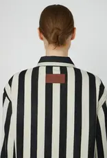 Stella Nova Striped Shirt Black Creme