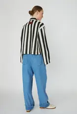 Stella Nova Striped Shirt Black Creme