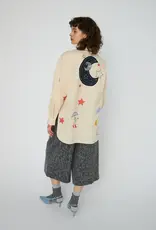 Stella Nova Bead Embellished Shirt Creme Brûlée