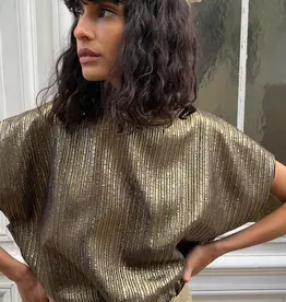 Collectors Club Tuba Blouse Gold