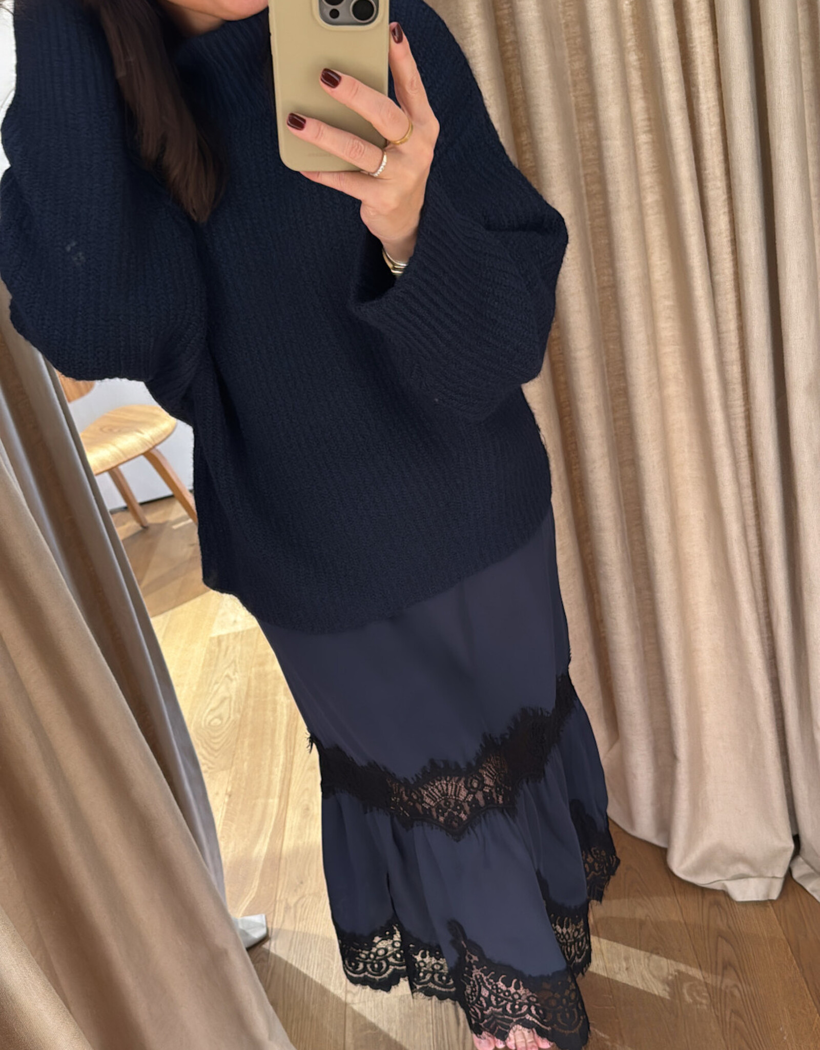 Edited Beth Jumper Navy