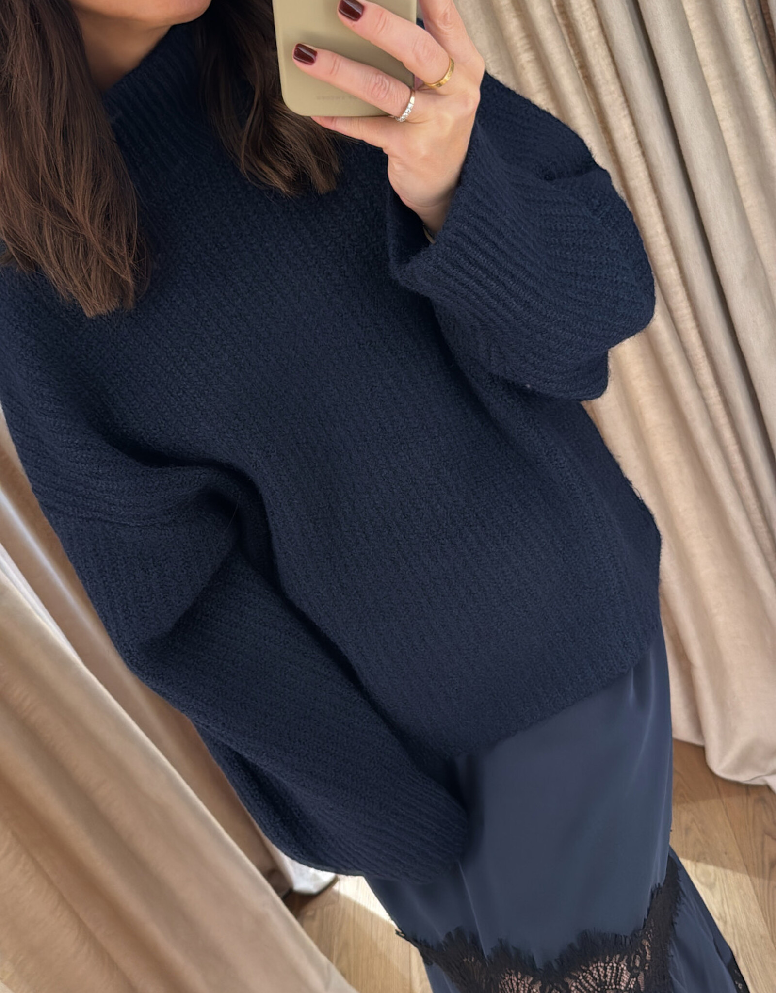 Edited Beth Jumper Navy