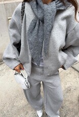 Edited Jillian Sweat Jacket Grey