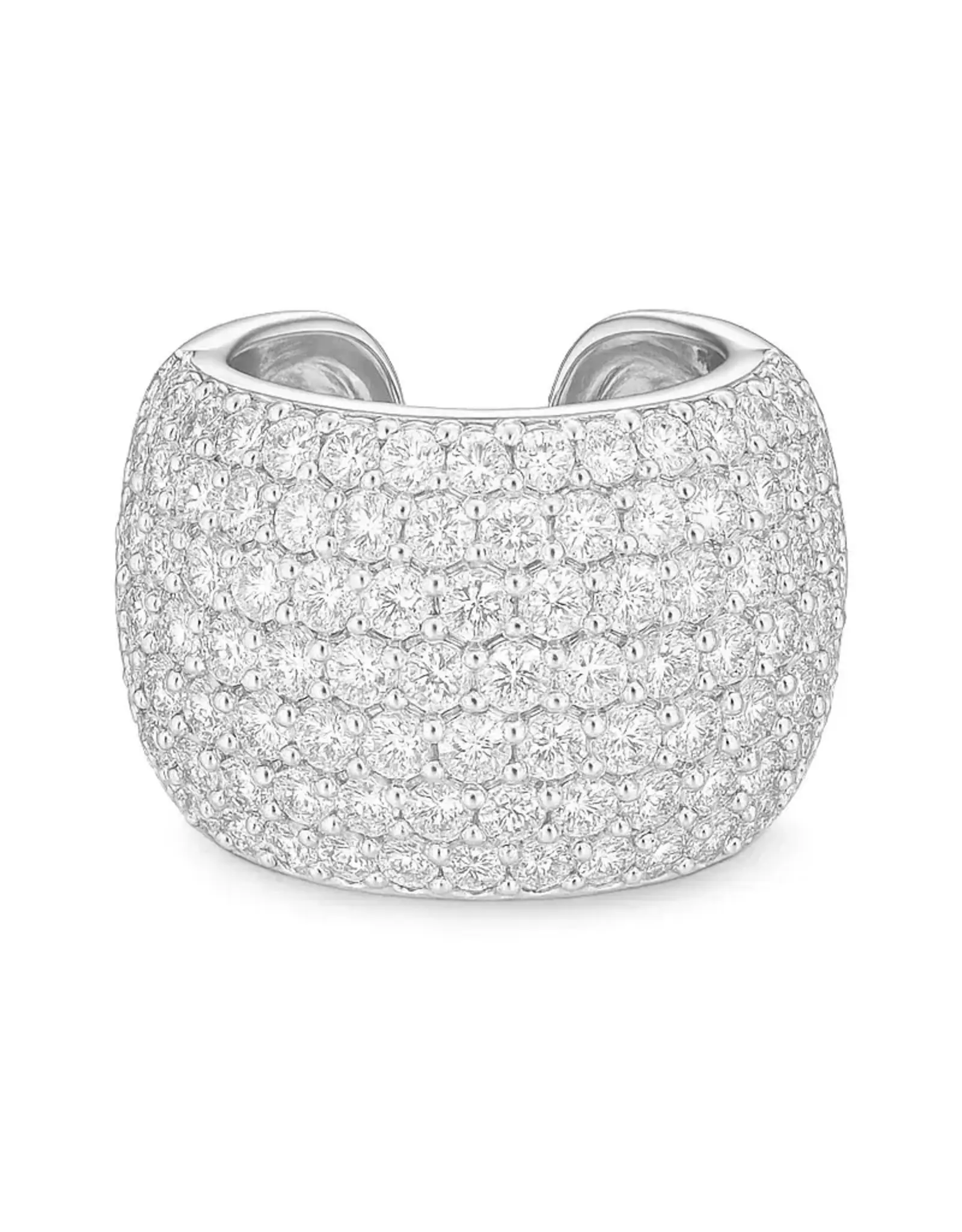 Billion Avenue Ara Diamond Earcuff Silver