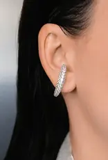 Billion Avenue Vif Diamond Earstud Silver