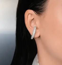 Billion Avenue Vif Diamond Earstud Silver