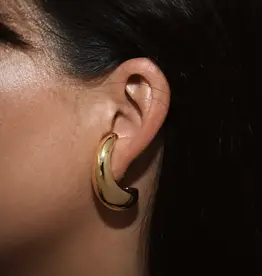 Billion Avenue Bulb Earstud Gold