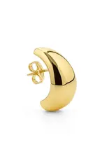 Billion Avenue Small Bulb Earstud Gold