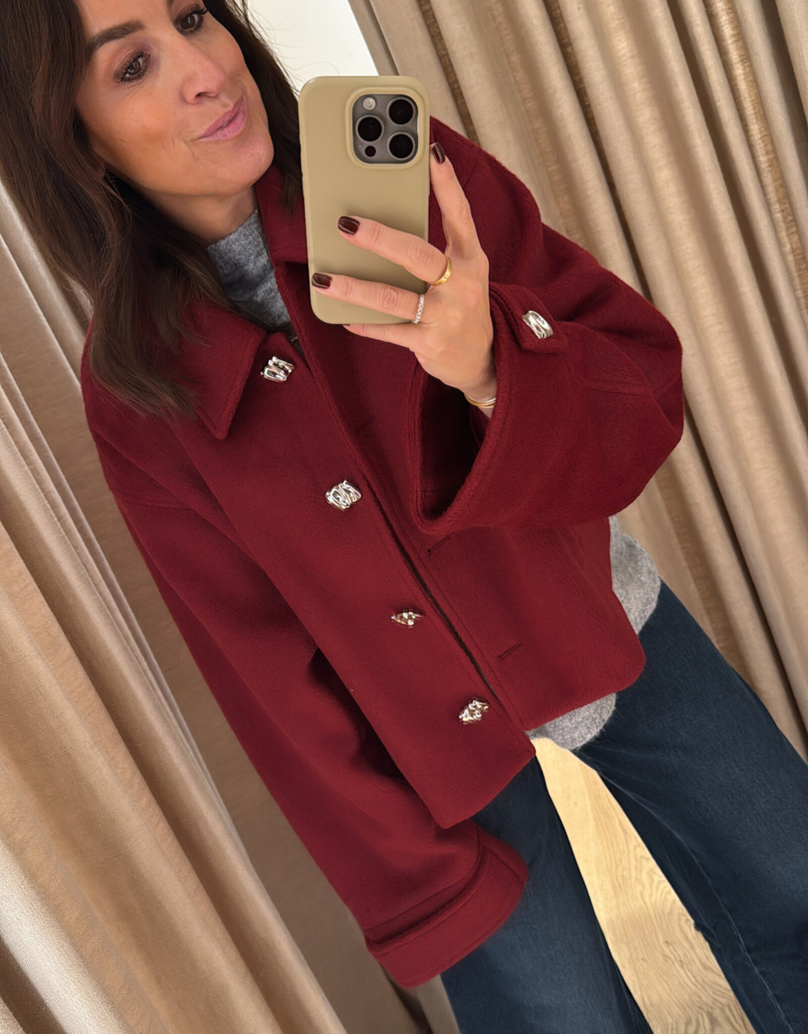 Cras Amalinacras Jacket Cabarnet