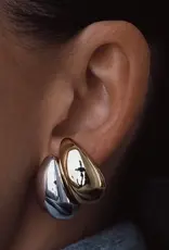 Billion Avenue Small Bulb Earstud Silver