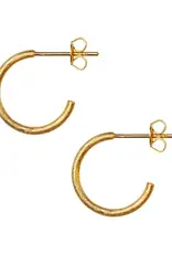 Lulu Non Hoops Small Gold per stuk