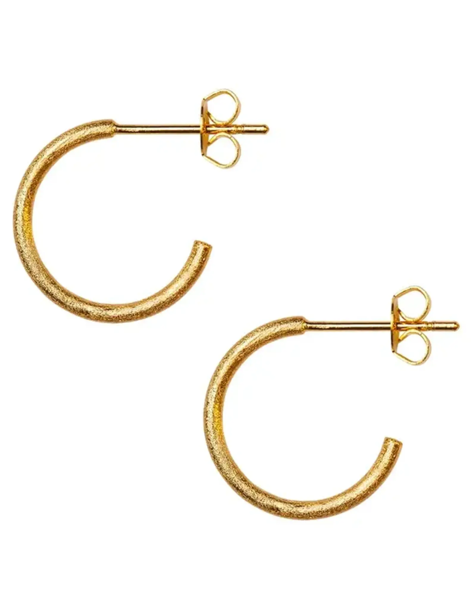 Lulu Non Hoops Small Gold per stuk