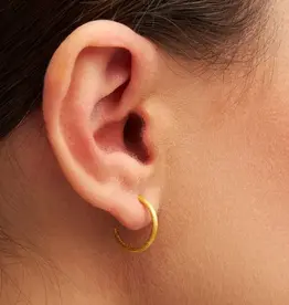 Lulu Non Hoops Small Gold per stuk