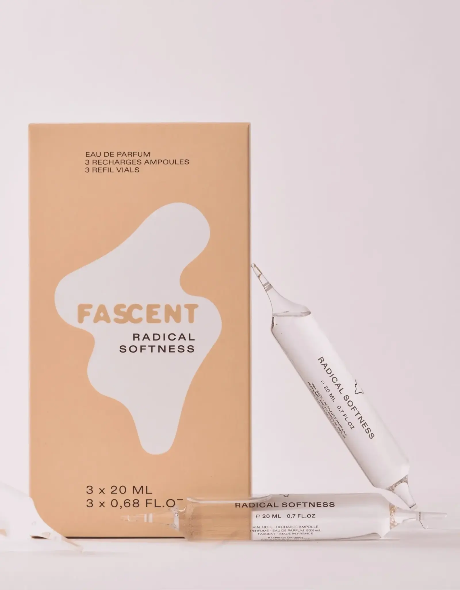 Fascent Refill Radical Softness, 3 x 20 ml