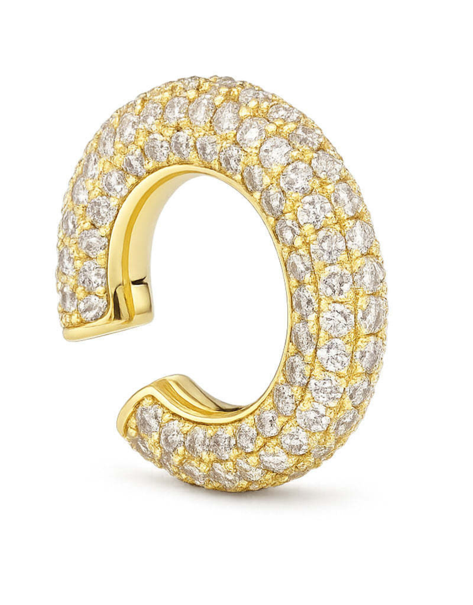 Billion Avenue Chunky Diamond Kos Earcuff Gold
