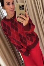 Cras Siacras Pullover Burgundy Red