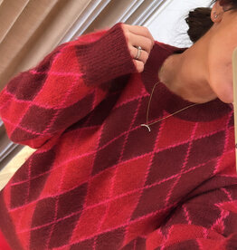 Cras Siacras Pullover Burgundy Red