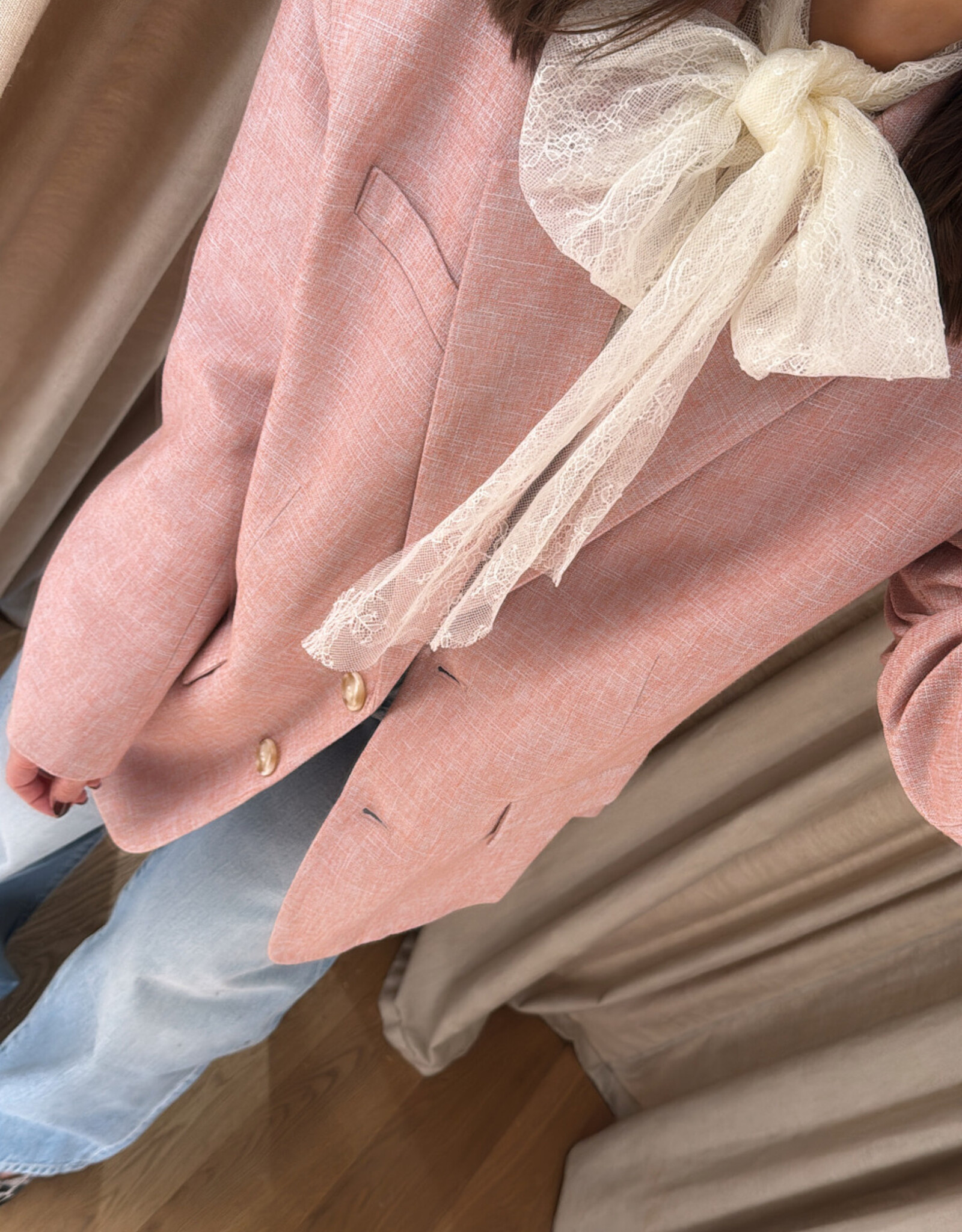 Stella Nova Pink Powder Blazer