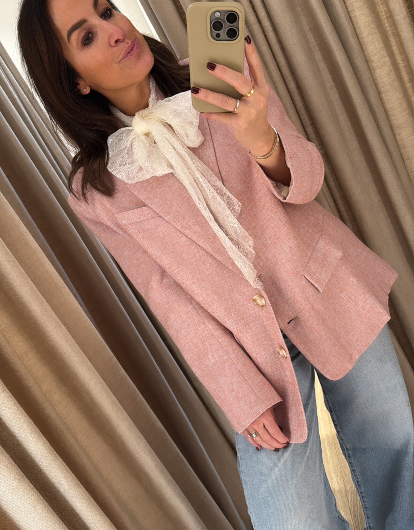 Stella Nova Pink Powder Blazer