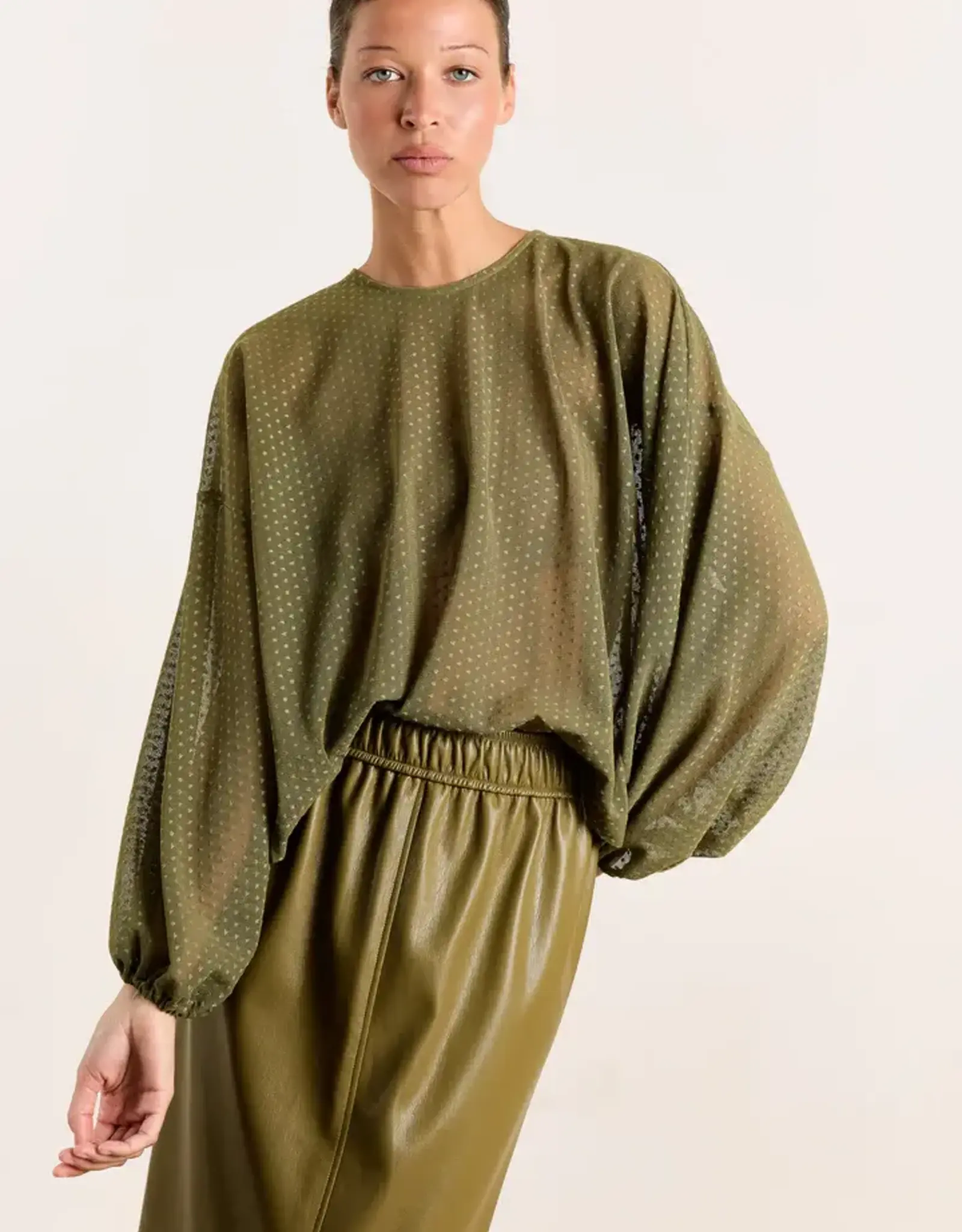 Studio Clique Lizzie Blouse Olive