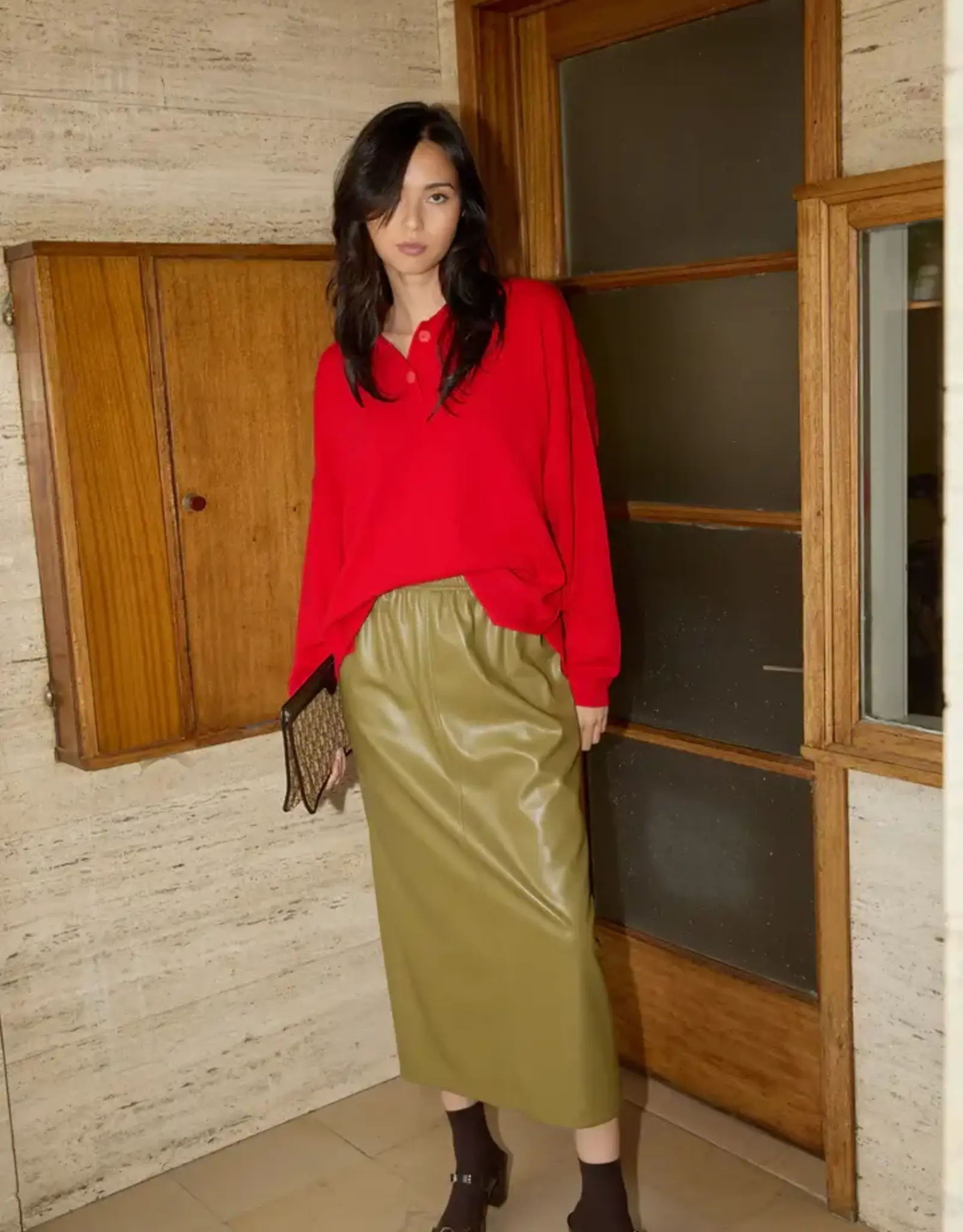 Studio Clique Beatrice Skirt Olive