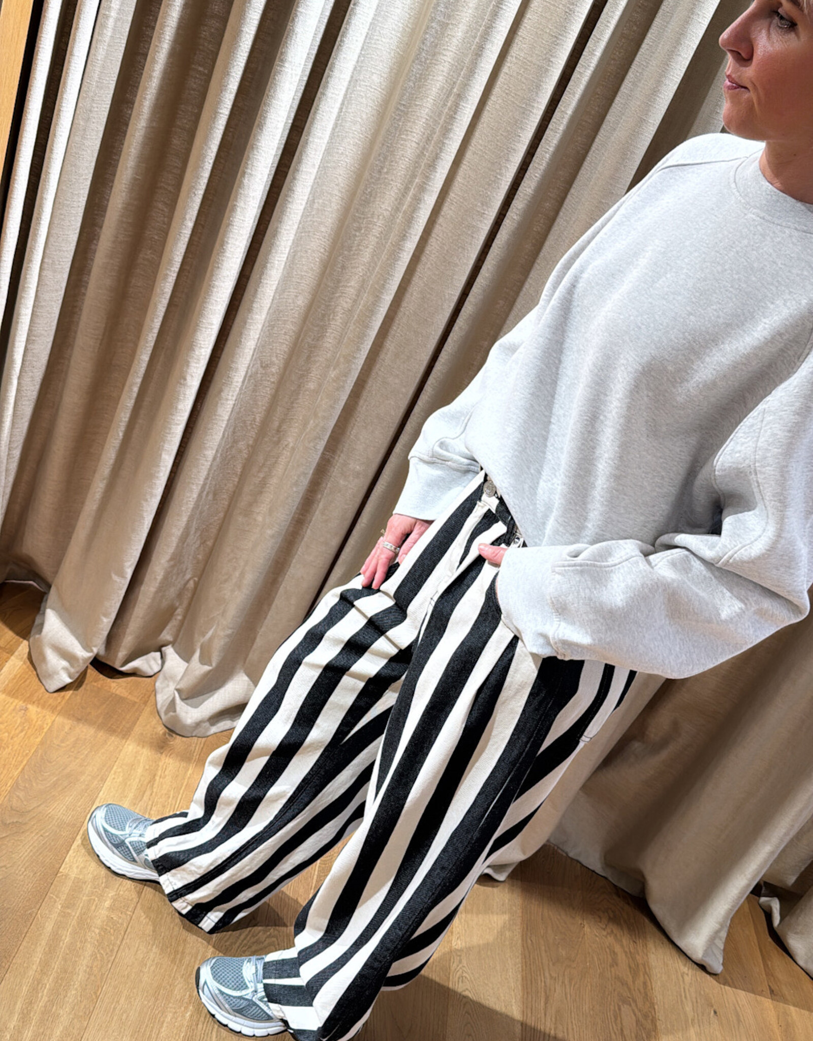 Âme Mike Sweater Marled Grey