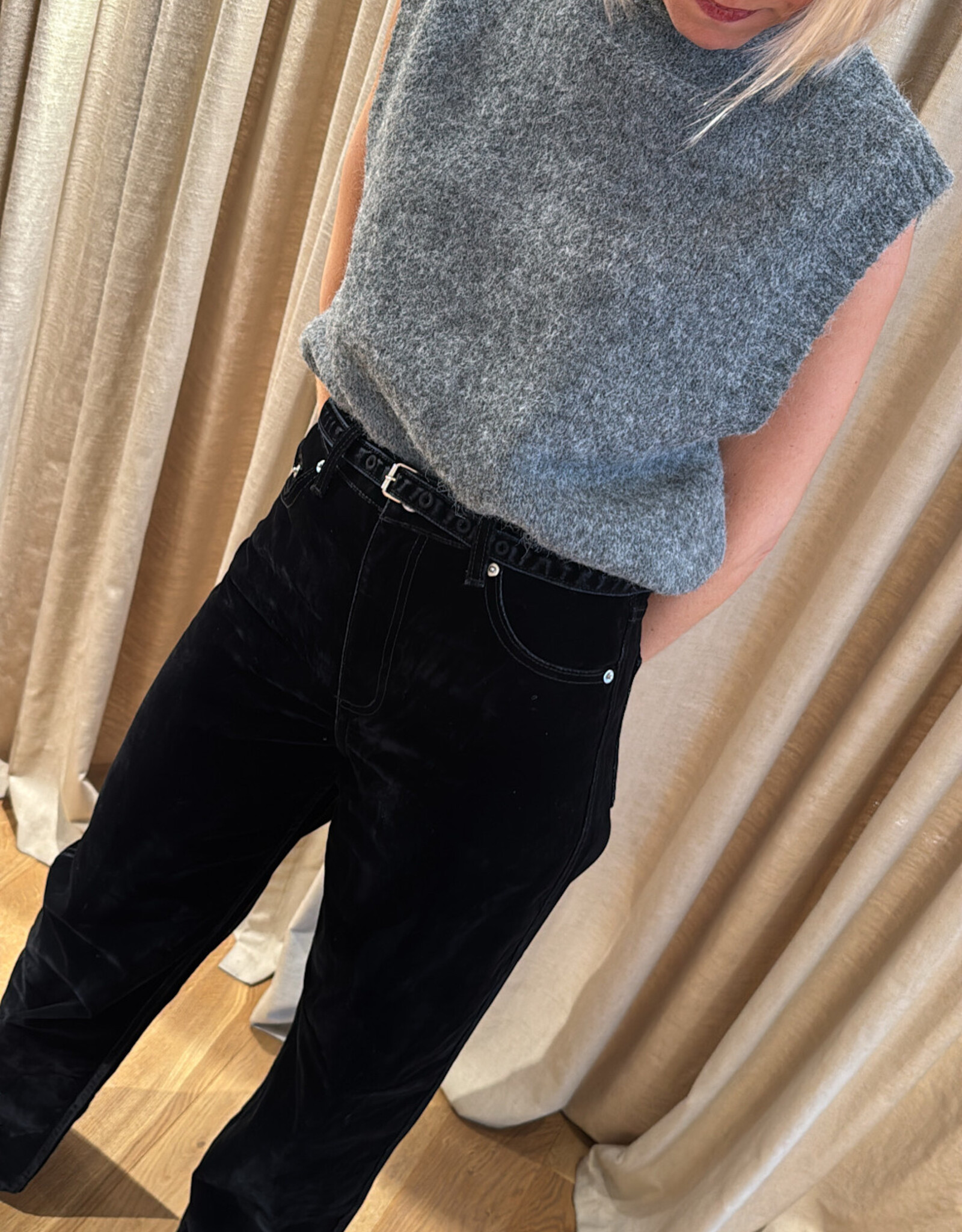 Edited Theodora Trousers Black