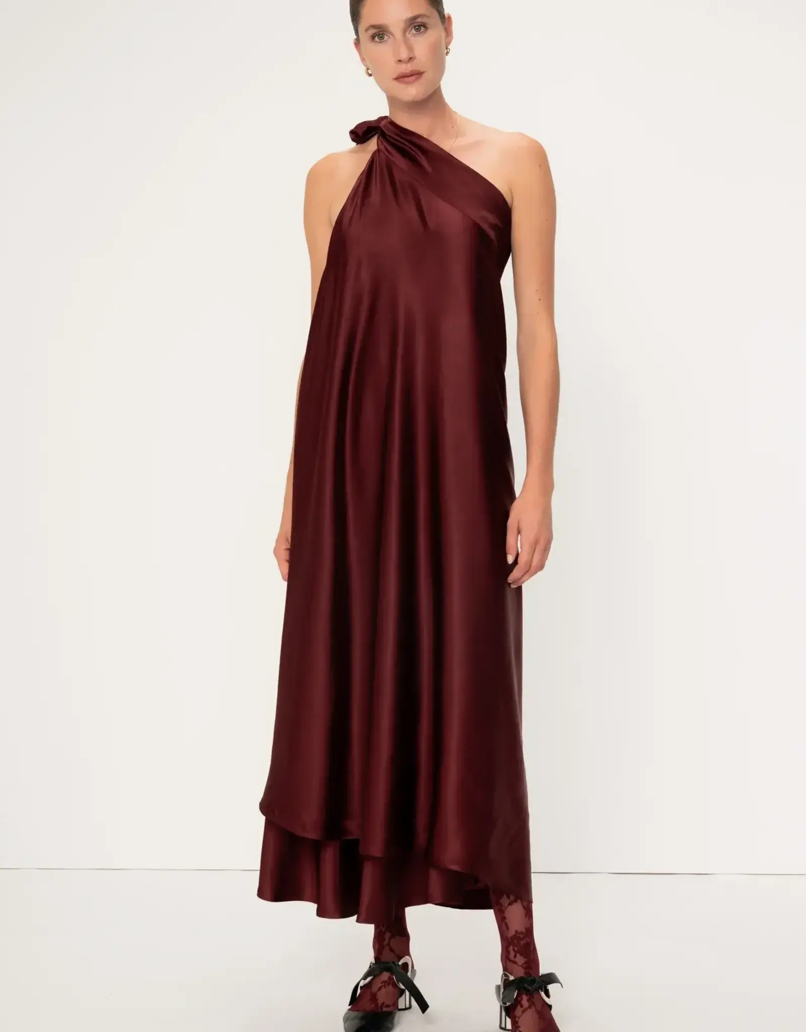 Viveh Hazel Skirt Burgundy