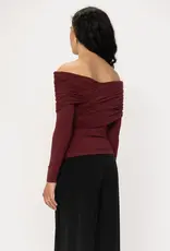 Viveh Boxus Blouse Burgundy