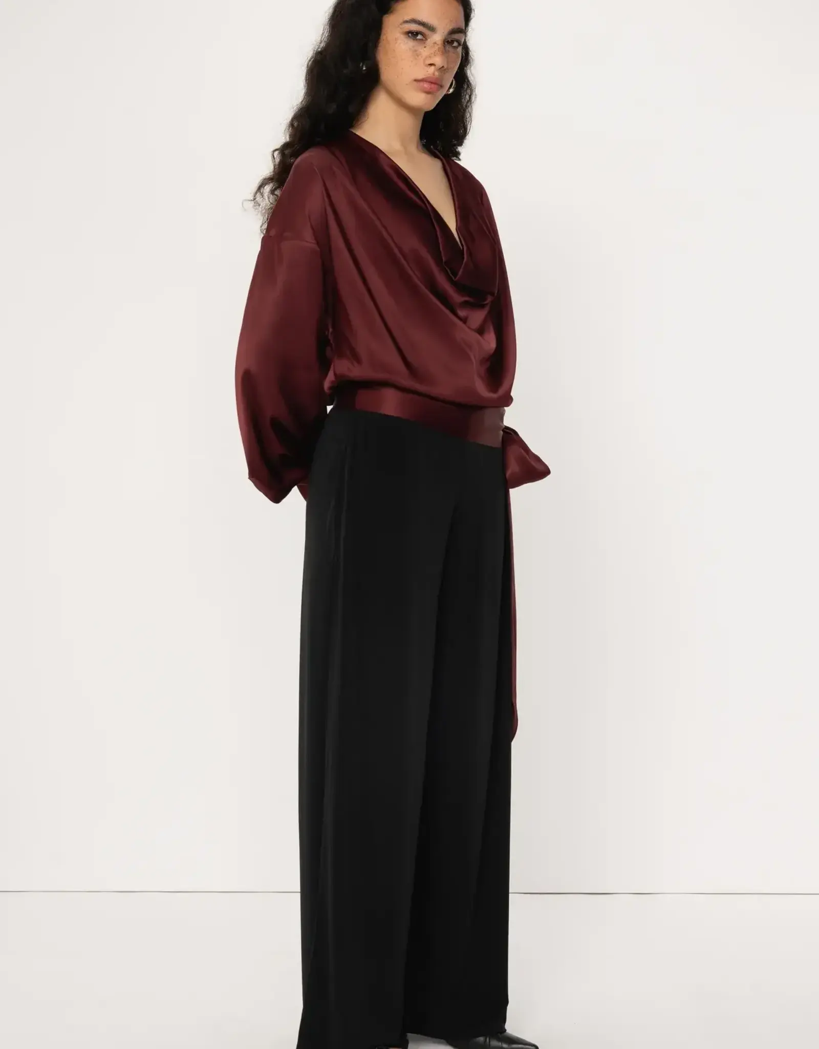 Viveh Suhail Blouse Burgundy
