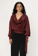 Viveh Suhail Blouse Burgundy