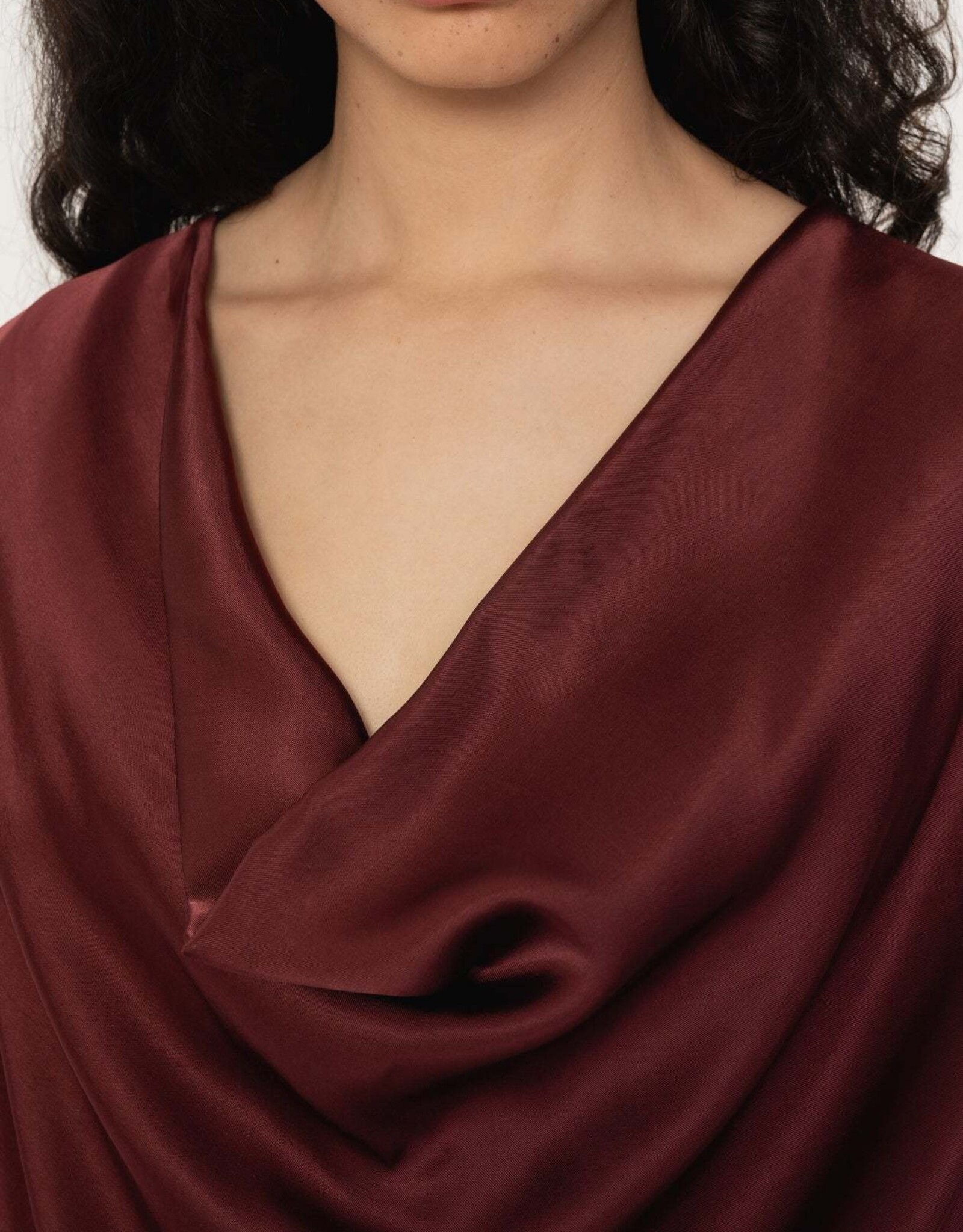 Viveh Suhail Blouse Burgundy