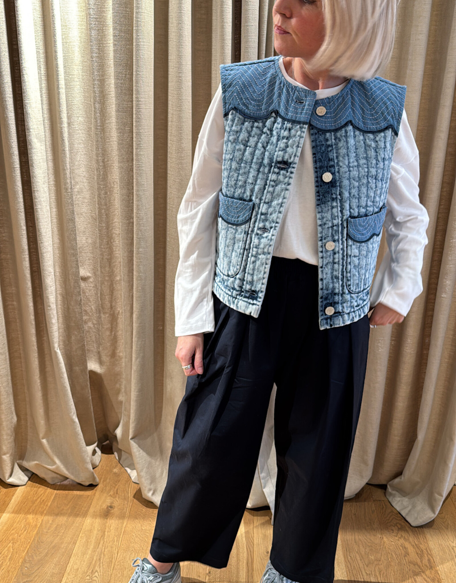 Âme Kick Pants Navy