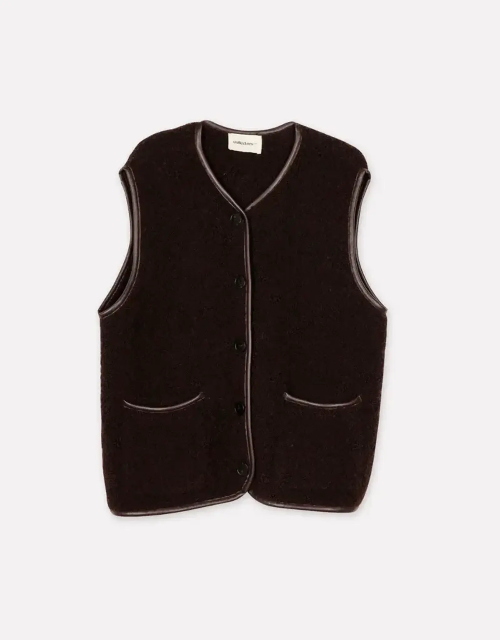 Collectors Club Kyoto  Vest Chocolate