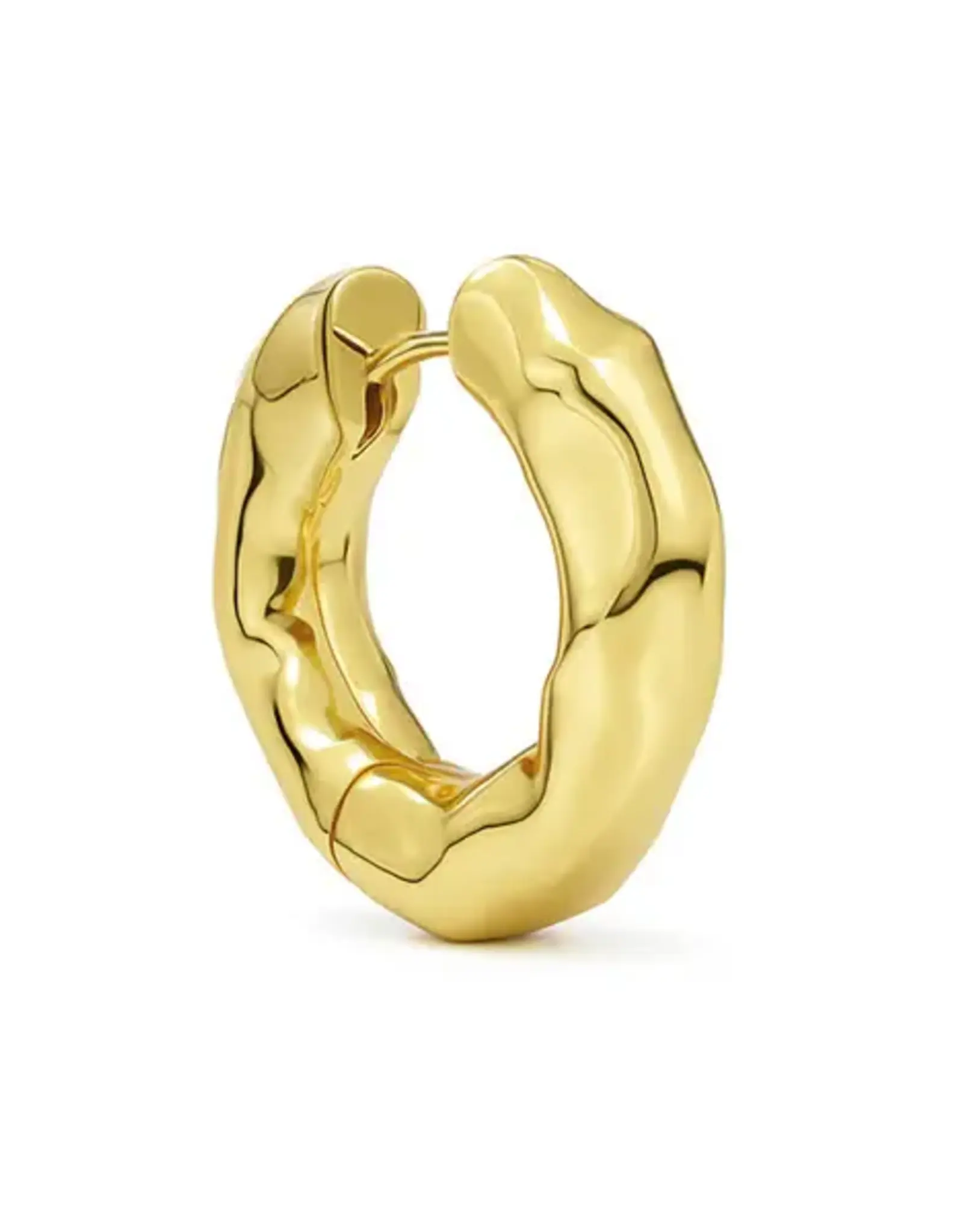 Billion Avenue Chunky Molt Kos Earring Gold