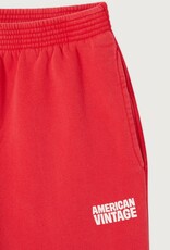 American Vintage Plizzy Pants Red