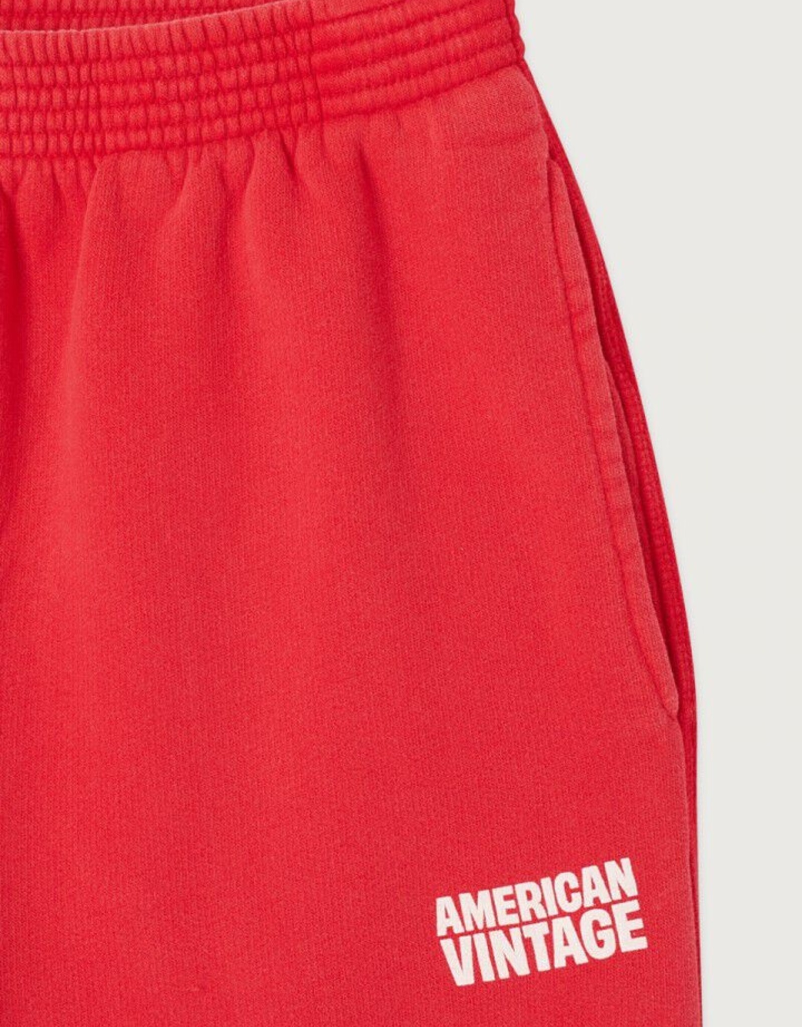 American Vintage Plizzy Pants Red