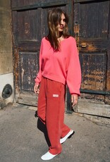 American Vintage Plizzy Pants Red