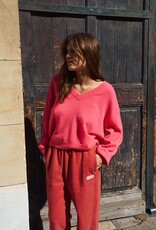 American Vintage Plizzy Pants Red